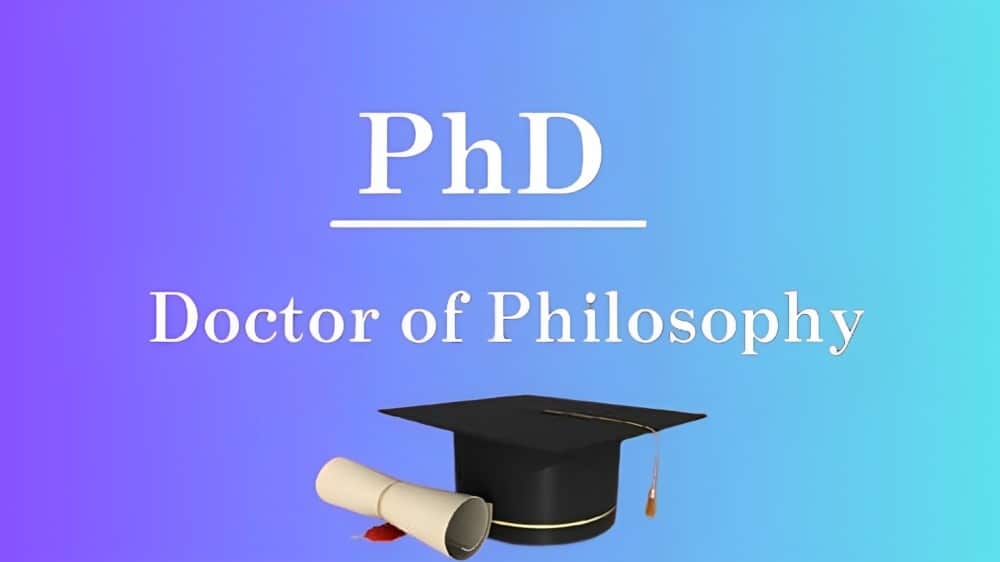 Ph.D. information in Hindi