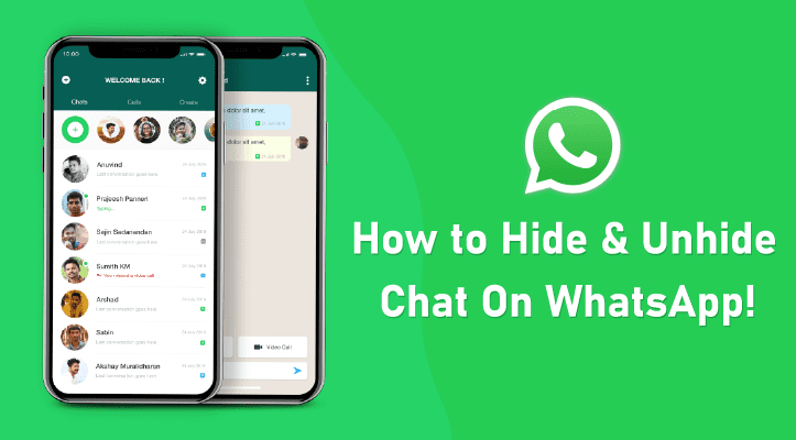 Hide & Unhide WhatsApp Chat