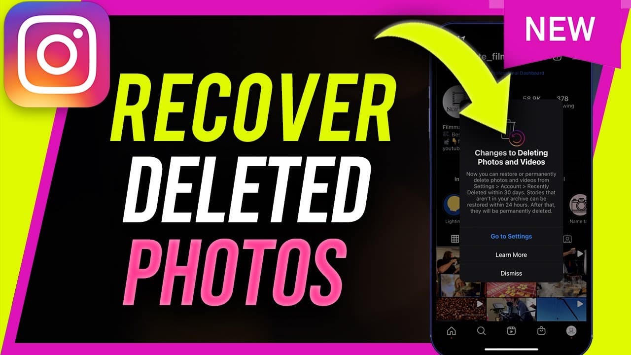 How to Recover Deleted Instagram Posts [2022]