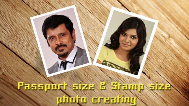 How to make passport and stamp size photo in 2022