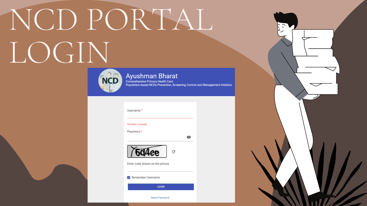 NCD Portal Login